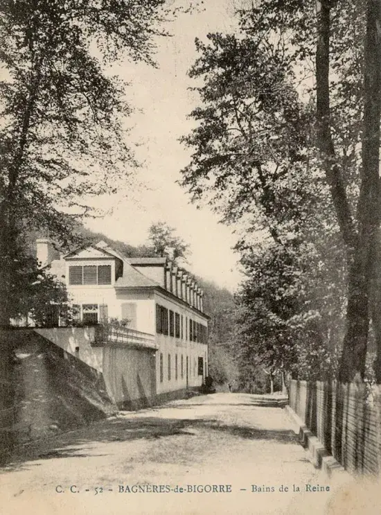  Berceau de la Source carte postale ancienne des thermes de Bagnères de Bigorre Archives des Hautes-Pyrénées, 5 Fi 59/380